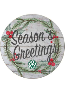KH Sports Fan Northwest Missouri State Bearcats 20x20 Weathered Seasons Greetings Sign