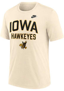 Nike Iowa Hawkeyes Natural Legacy Campus Short Sleeve T Shirt