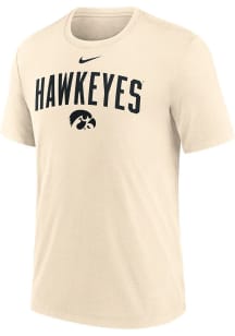 Nike Iowa Hawkeyes Natural Primary Logo Short Sleeve T Shirt