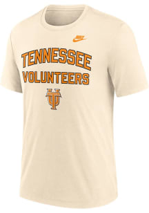 Nike Tennessee Volunteers Natural Legacy Primary Logo Short Sleeve T Shirt