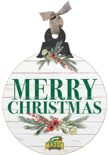 KH Sports Fan George Mason University 20x24 Merry Christmas Ornament Sign