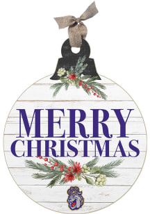 KH Sports Fan James Madison Dukes 20x24 Merry Christmas Ornament Sign