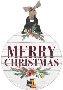 KH Sports Fan Loyola Ramblers 20x24 Merry Christmas Ornament Sign