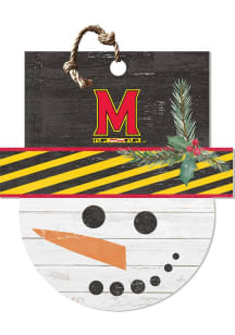 KH Sports Fan Maryland Terrapins Large Snowman Sign