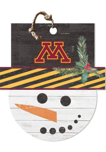 KH Sports Fan Minnesota Golden Gophers Large Snowman Sign