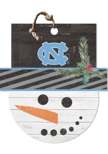 KH Sports Fan North Carolina Tar Heels Large Snowman Sign