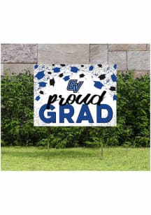 Grand Valley State Lakers 18x24 Confetti Yard Sign