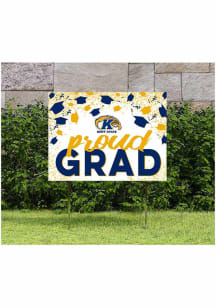 Kent State Golden Flashes 18x24 Confetti Yard Sign