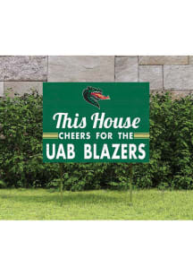 UAB Blazers 18x24 This House Cheers Yard Sign