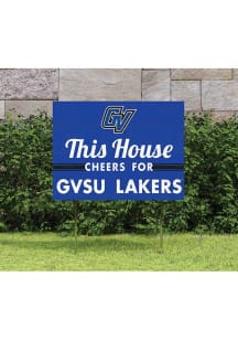 Grand Valley State Lakers 18x24 This House Cheers Yard Sign