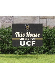 UCF Knights 18x24 This House Cheers Yard Sign