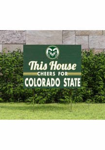 Colorado State Rams 18x24 This House Cheers Yard Sign