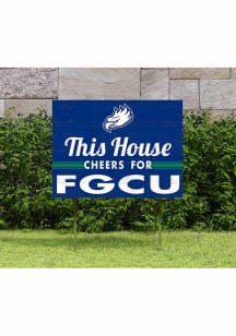 Florida Gulf Coast Eagles 18x24 This House Cheers Yard Sign
