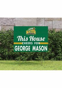 George Mason University 18x24 This House Cheers Yard Sign