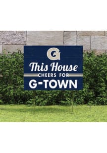 Georgetown Hoyas 18x24 This House Cheers Yard Sign