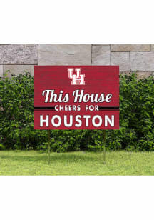 Houston Cougars 18x24 This House Cheers Yard Sign