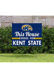 Kent State Golden Flashes 18x24 This House Cheers Yard Sign