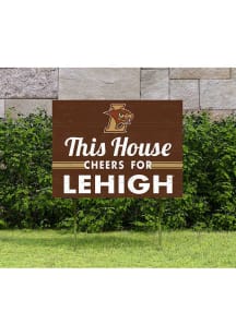 Lehigh University 18x24 This House Cheers Yard Sign