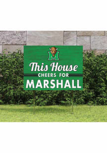 Marshall Thundering Herd 18x24 This House Cheers Yard Sign