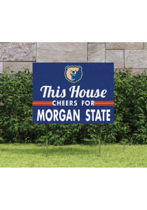 Morgan State Bears 18x24 This House Cheers Yard Sign