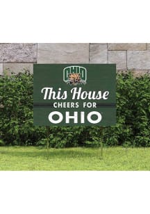 Ohio Bobcats 18x24 This House Cheers Yard Sign