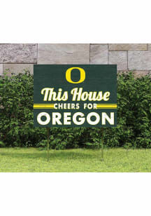 Oregon Ducks 18x24 This House Cheers Yard Sign