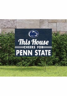 Blue Penn State Nittany Lions 18x24 This House Cheers Yard Sign