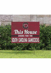 South Carolina Gamecocks 18x24 This House Cheers Yard Sign