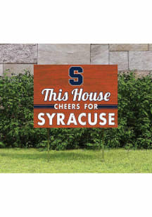Syracuse Orange 18x24 This House Cheers Yard Sign
