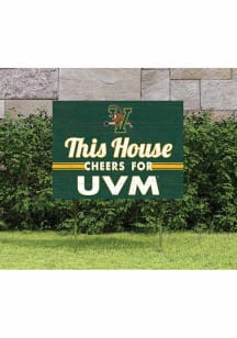 Vermont Catamounts 18x24 This House Cheers Yard Sign