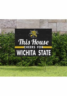 Wichita State Shockers 18x24 This House Cheers Yard Sign