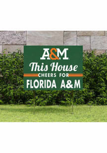 Florida A&amp;M Rattlers 18x24 This House Cheers Yard Sign
