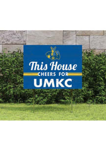 UMKC Roos 18x24 This House Cheers Yard Sign