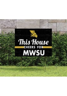 Missouri Western Griffons 18x24 This House Cheers Yard Sign