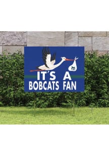 Georgia College Bobcats 18x24 Stork Yard Sign