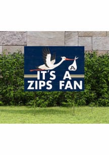 Akron Zips 18x24 Stork Yard Sign