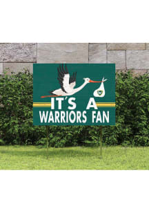 Wayne State Warriors 18x24 Stork Yard Sign