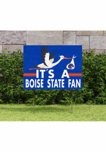 Boise State Broncos 18x24 Stork Yard Sign