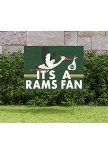 Colorado State Rams 18x24 Stork Yard Sign