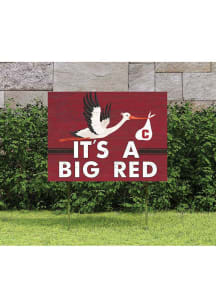 Cornell Big Red 18x24 Stork Yard Sign