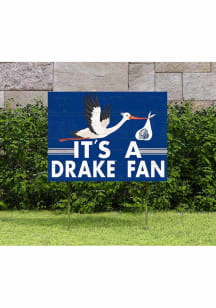 Drake Bulldogs 18x24 Stork Yard Sign