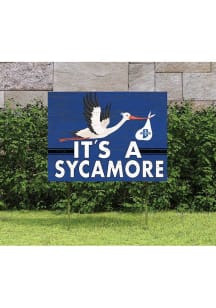 Indiana State Sycamores 18x24 Stork Yard Sign