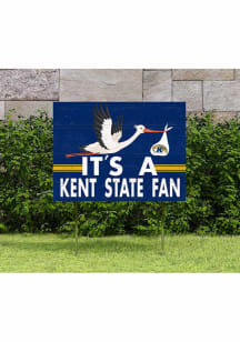 Kent State Golden Flashes 18x24 Stork Yard Sign