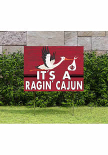 UL Lafayette Ragin' Cajuns 18x24 Stork Yard Sign