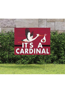 Louisville Cardinals 18x24 Stork Yard Sign