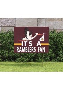Loyola Ramblers 18x24 Stork Yard Sign