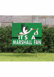 Marshall Thundering Herd 18x24 Stork Yard Sign