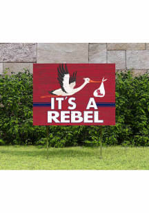 Ole Miss Rebels 18x24 Stork Yard Sign