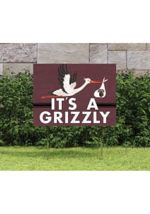 Montana Grizzlies 18x24 Stork Yard Sign