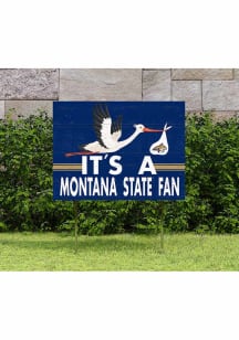 Montana State Bobcats 18x24 Stork Yard Sign
